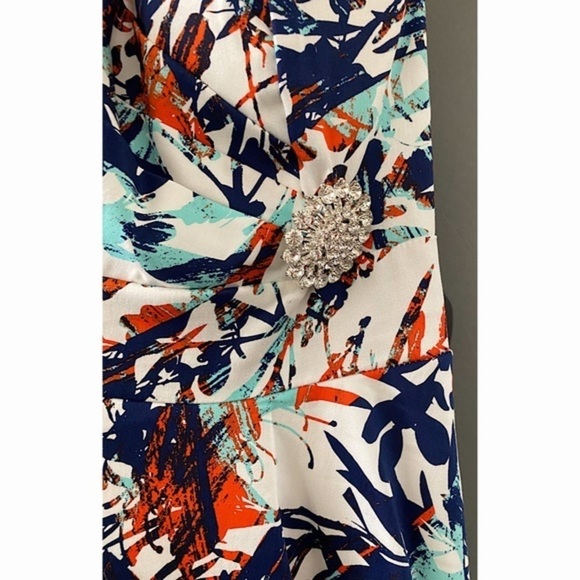 STRAPLESS Printed Dress - Picture 3 of 7